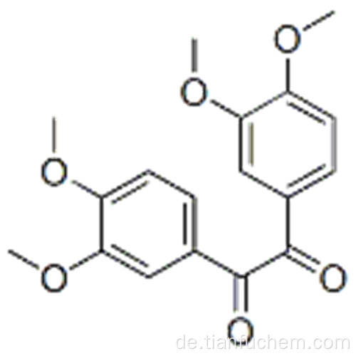 1,2-Bis (3,4-dimethoxyphenyl) ethan-1,2-dion CAS 554-34-7